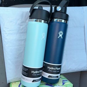 Indigo & Dew 24oz Hydroflask bottles - sold as a bundle